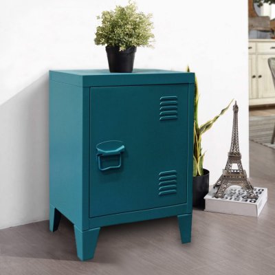 low bedside home stand storage locker