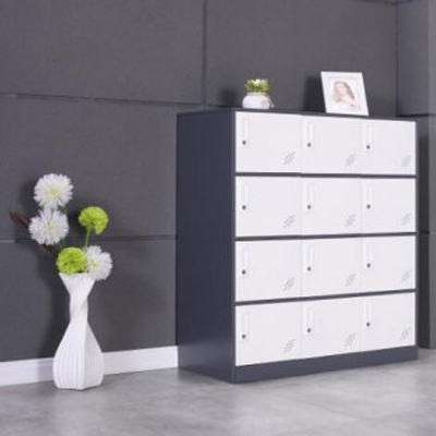 Material description of steel filing cabinet.