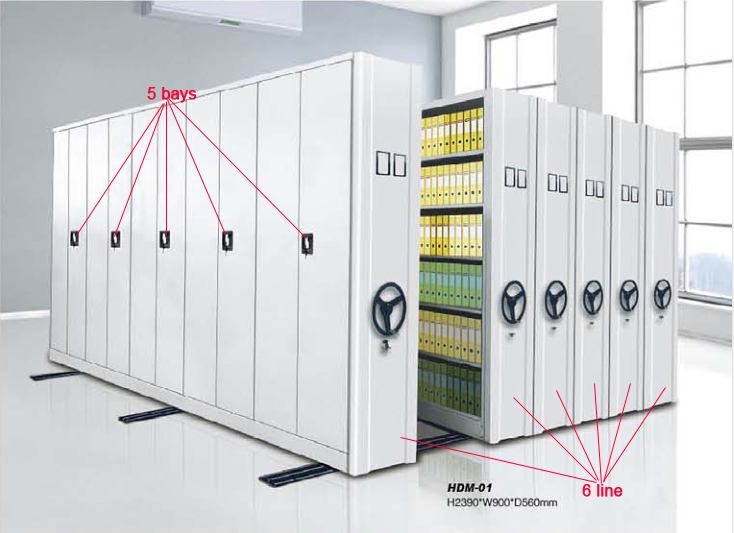 manual dense rack
