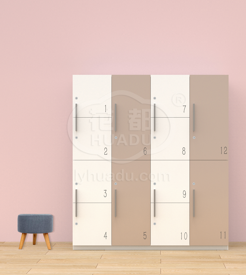 colorful lockers